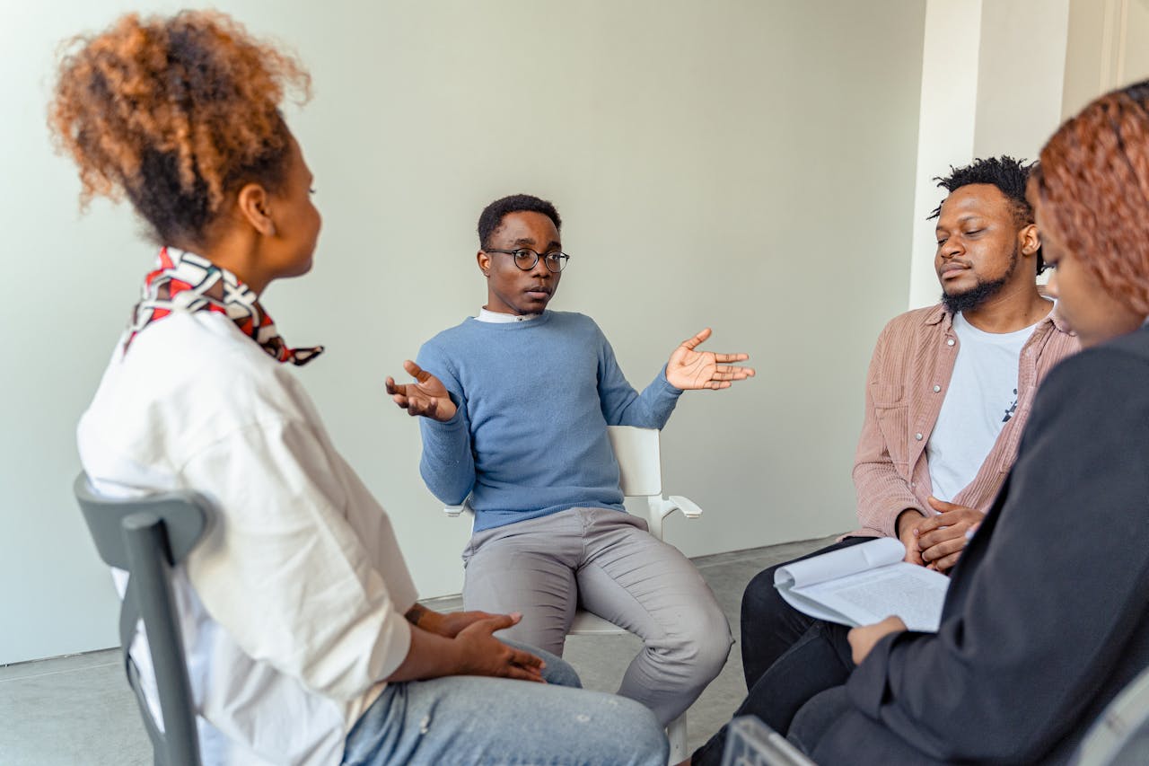 Group discussion - via Pexels
