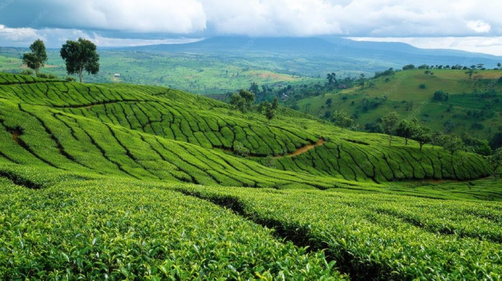 Tea Farming in Mount Kenya region